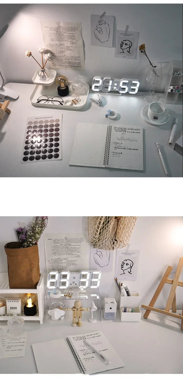 Digital Wall Clock
