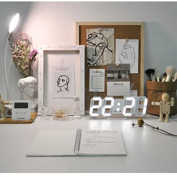 Digital Wall Clock