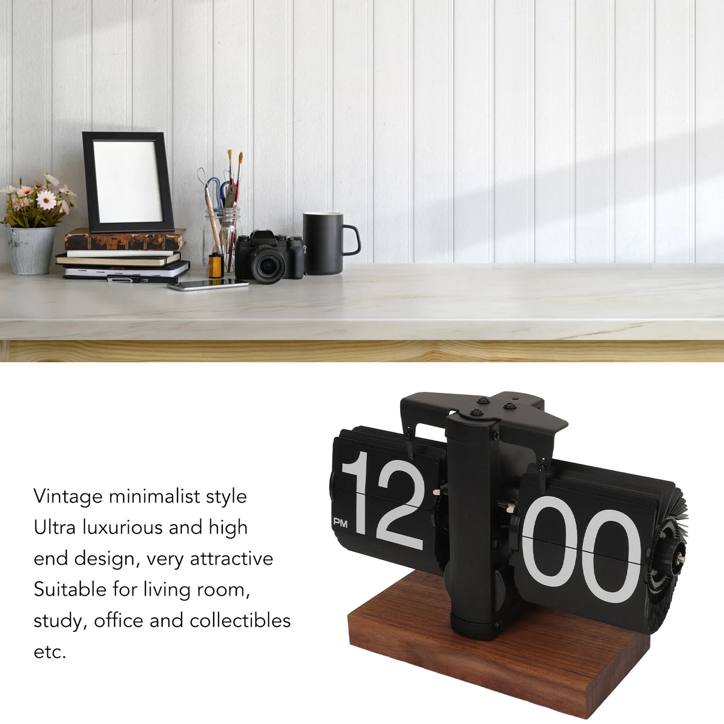Digital Flip Down Clock