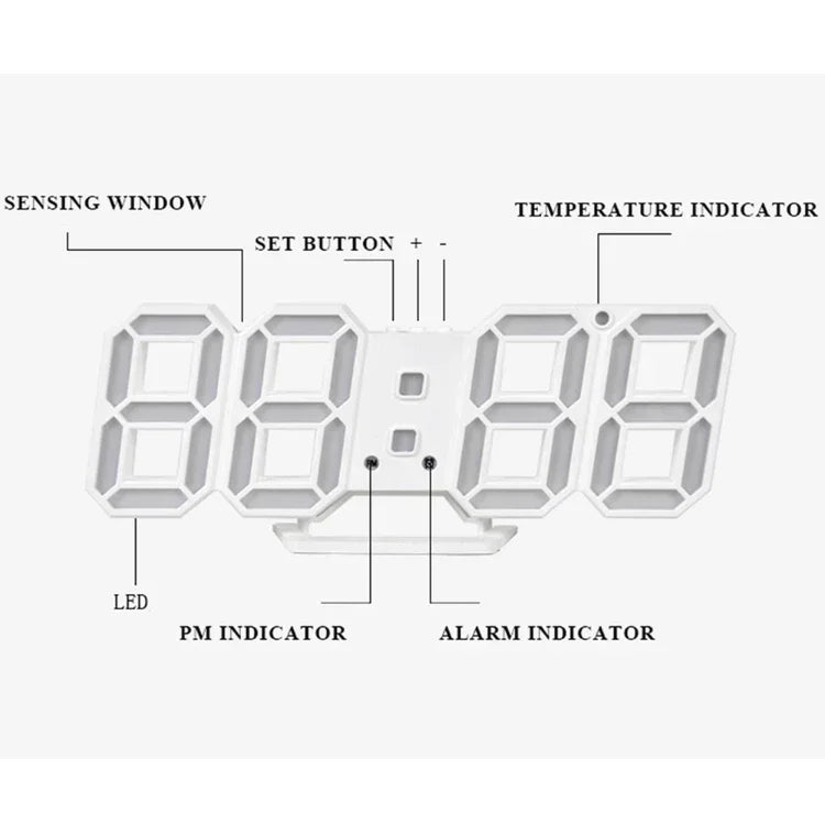 Digital Wall Clock