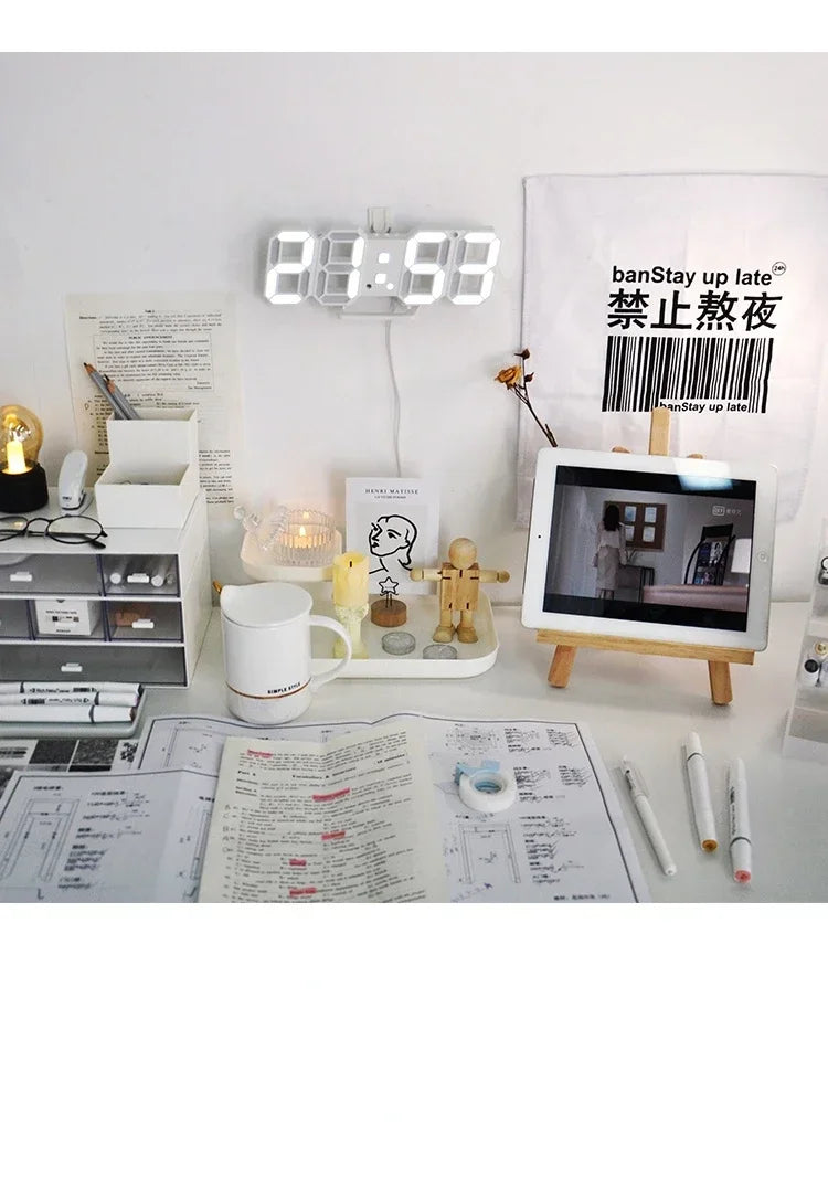 Digital Wall Clock