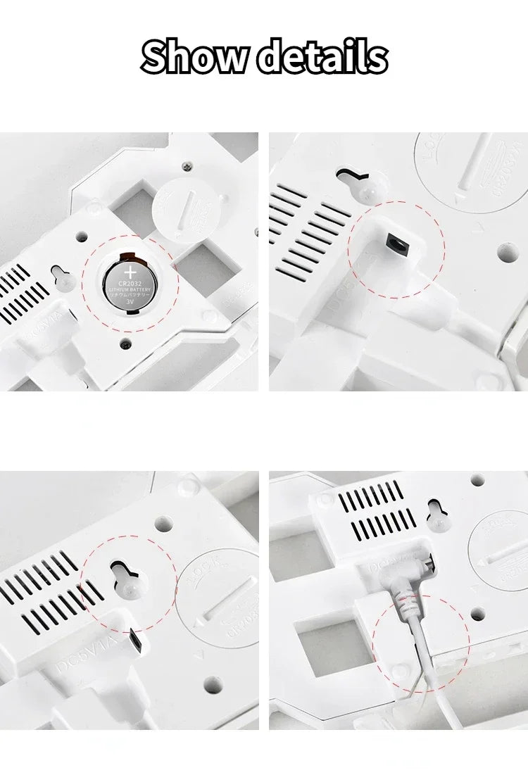 Digital Wall Clock