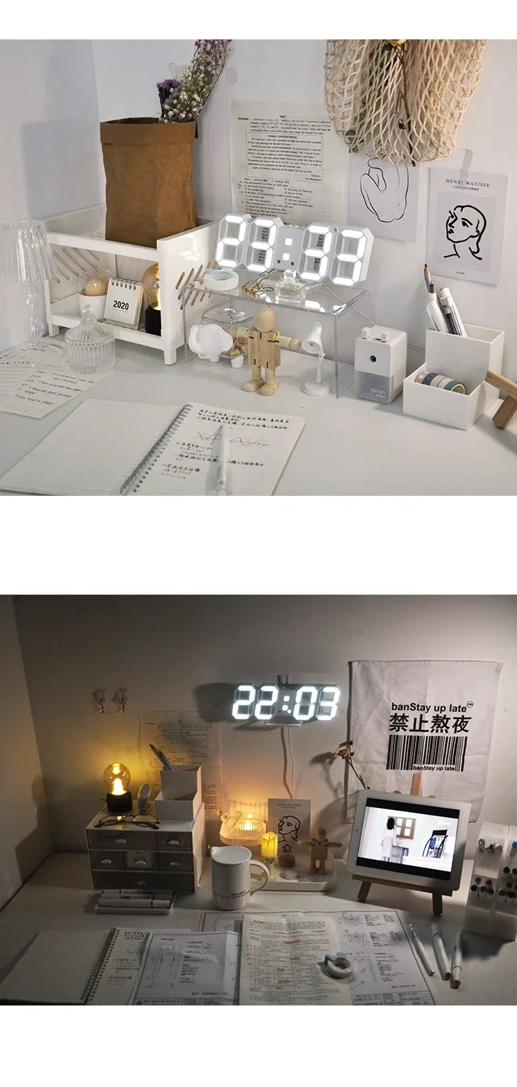 Digital Wall Clock