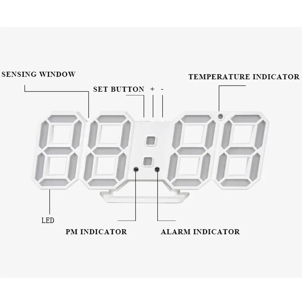 Digital Wall Clock