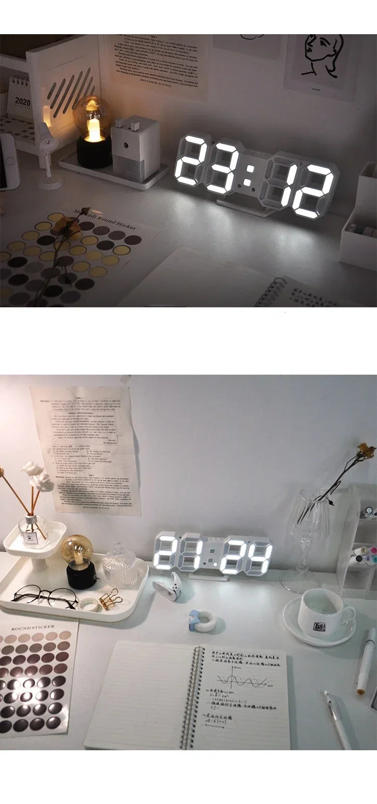 Digital Wall Clock